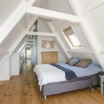 Landelijke zolder slaapkamer