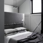 Monochrome moderne slaapkamer