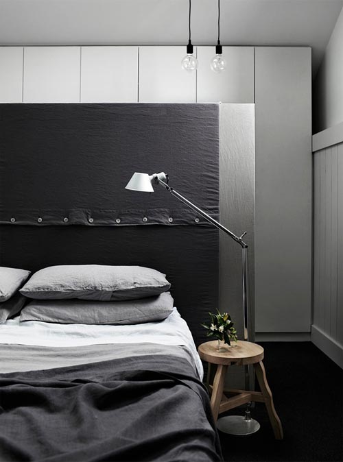 monochrome-moderne-slaapkamer