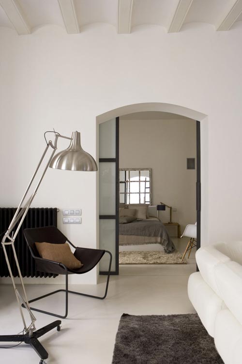 Sfeervolle witte slaapkamer Sfeervolle witte slaapkamer