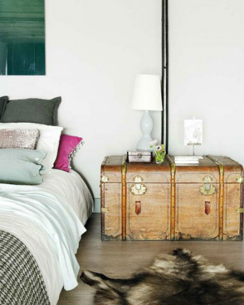 Industriële slaapkamer met warme ideeën Industriële slaapkamer met warme ideeën