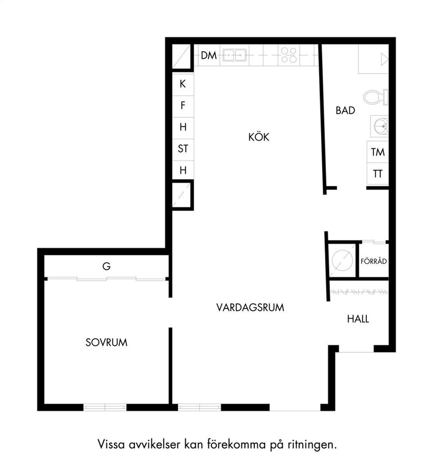 Stoere loft slaapkamer uit Stockholm!
