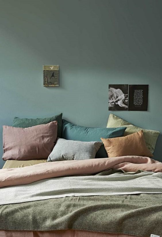 Aardetinten in de slaapkamer Aardetinten in de slaapkamer