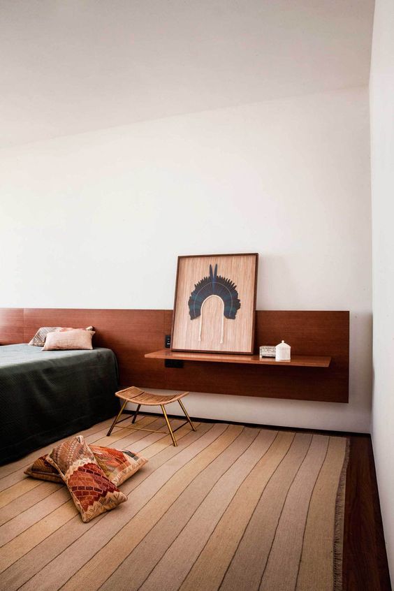 Aardetinten in de slaapkamer Aardetinten in de slaapkamer