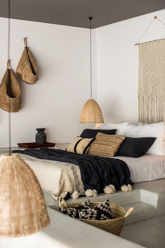 Aardetinten in de slaapkamer Aardetinten in de slaapkamer