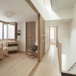 Babykamer met veel hout