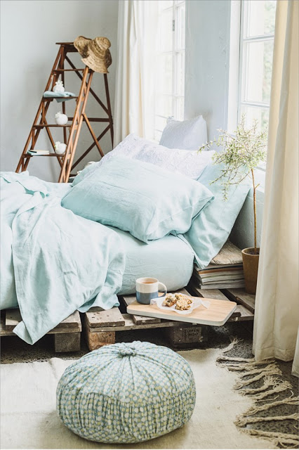 Bed van houten pallets Bed van houten pallets