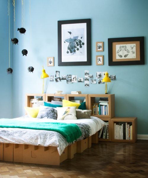 Bed van karton Bed van karton