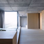 Stoere slaapkamer met patio tuintje