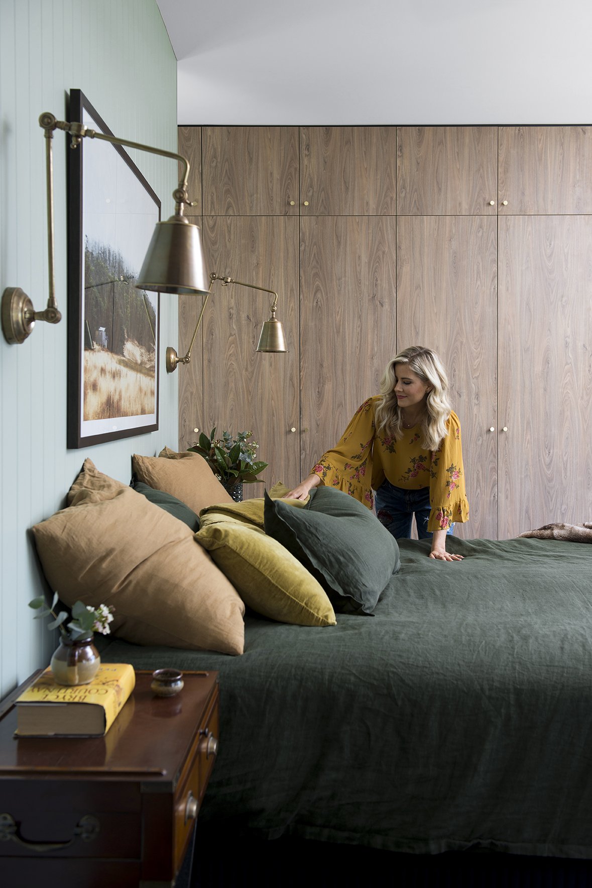 Binnenkijken in de slaapkamer van Micheal en Carlene Binnenkijken in de slaapkamer van Micheal en Carlene