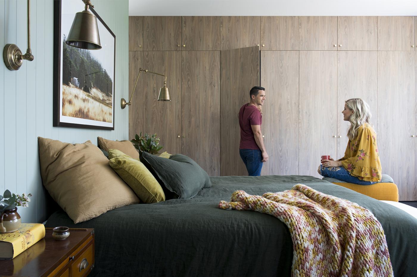 Binnenkijken in de slaapkamer van Micheal en Carlene Binnenkijken in de slaapkamer van Micheal en Carlene