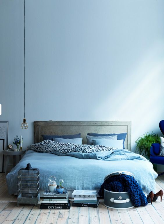 Blauw combineren met blauw Blauw combineren met blauw