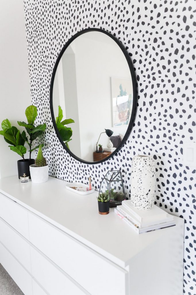 Botanische slaapkamer van lifestyle blogger en vlogger Aspyn Ovard Botanische slaapkamer van lifestyle blogger en vlogger Aspyn Ovard