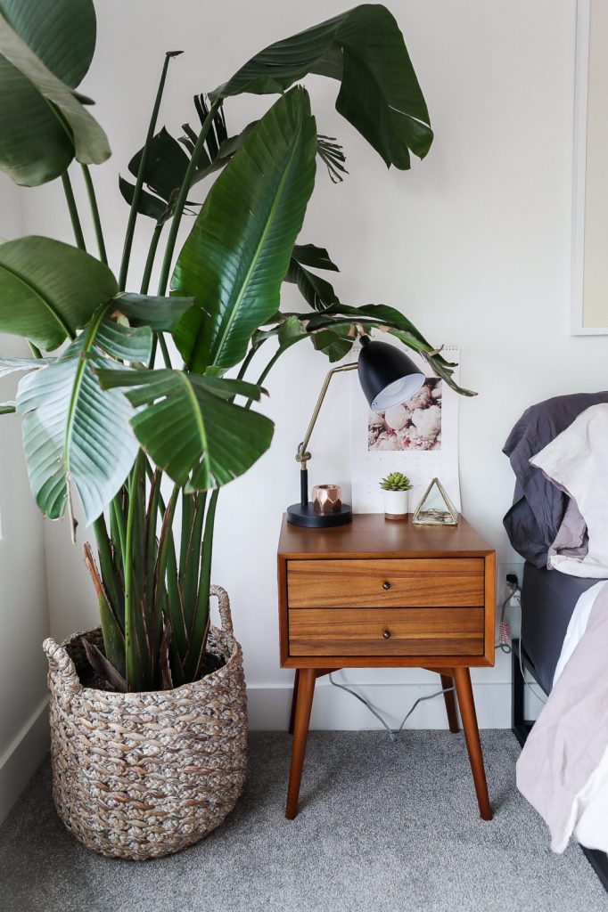 Botanische slaapkamer van lifestyle blogger en vlogger Aspyn Ovard Botanische slaapkamer van lifestyle blogger en vlogger Aspyn Ovard
