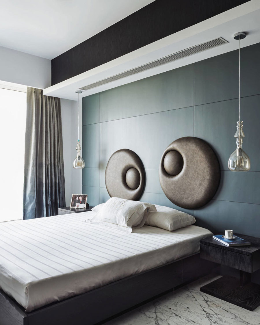 Chic slaapkamer ontwerp door ontwerpbureau SHROFFLEóN