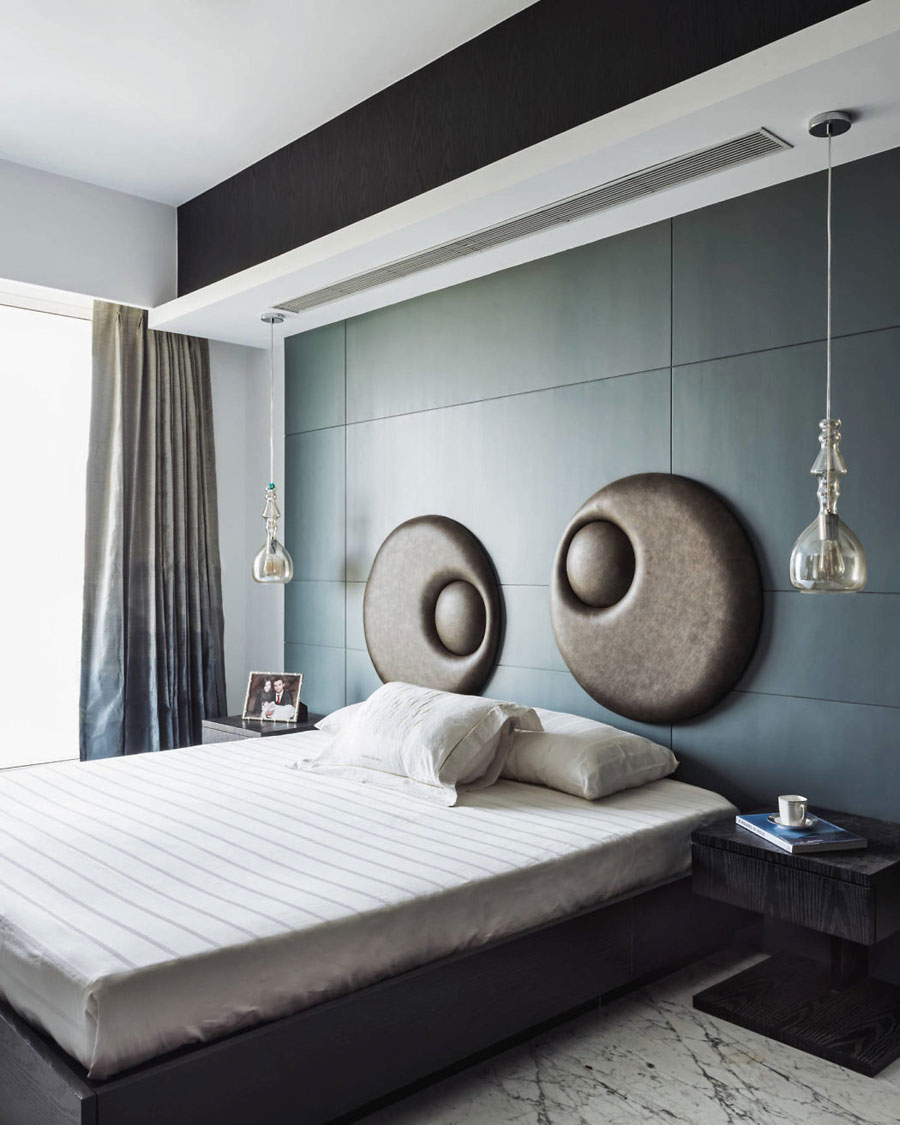 Chic slaapkamer ontwerp door ontwerpbureau SHROFFLEóN Chic slaapkamer ontwerp door ontwerpbureau SHROFFLEóN