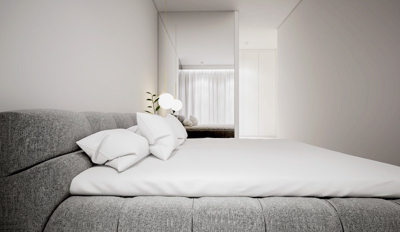 Chique half open loft slaapkamer Chique half open loft slaapkamer