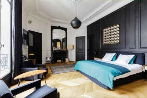 Chique klassieke slaapkamer uit Parijs Chique klassieke slaapkamer uit Parijs