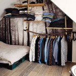 Creatief ingerichte slaapkamer