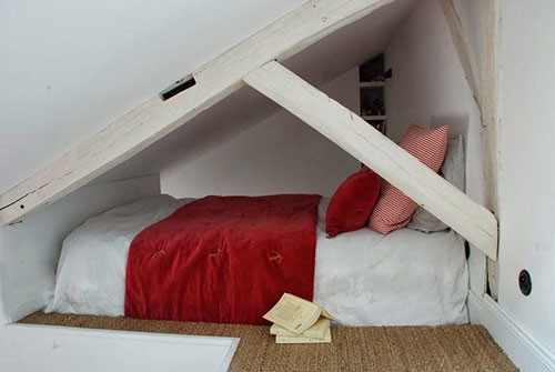Creatieve oplossing in een klein appartement Creatieve oplossing in een klein appartement