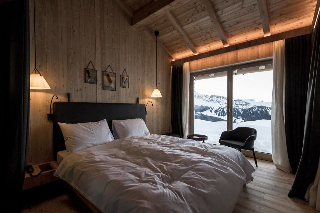De chalet slaapkamer van Zallinger De chalet slaapkamer van Zallinger