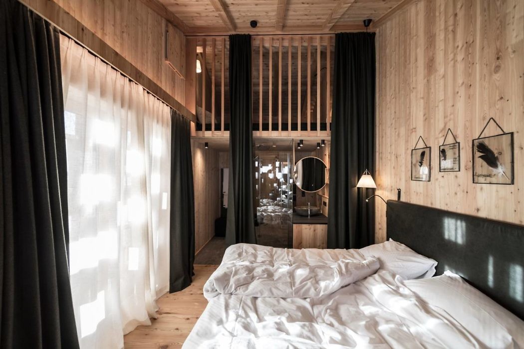 De chalet slaapkamer van Zallinger De chalet slaapkamer van Zallinger