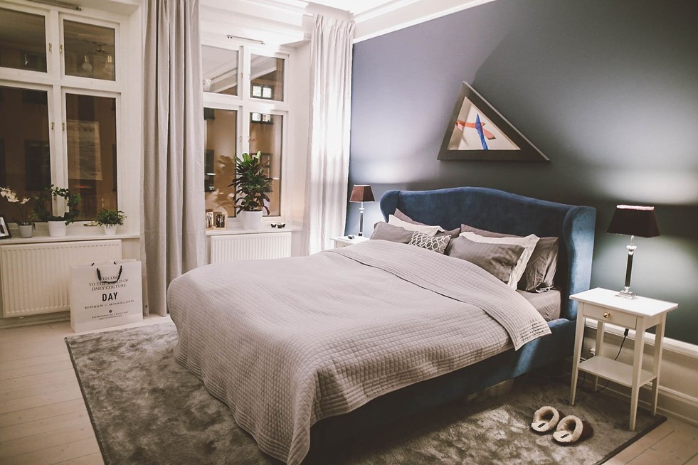 De klassiek chique Scandinavische slaapkamer van lifestyle blogger Ellinor De klassiek chique Scandinavische slaapkamer van lifestyle blogger Ellinor