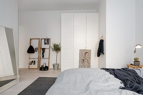 Decoratie ideeën voor een simpele slaapkamer