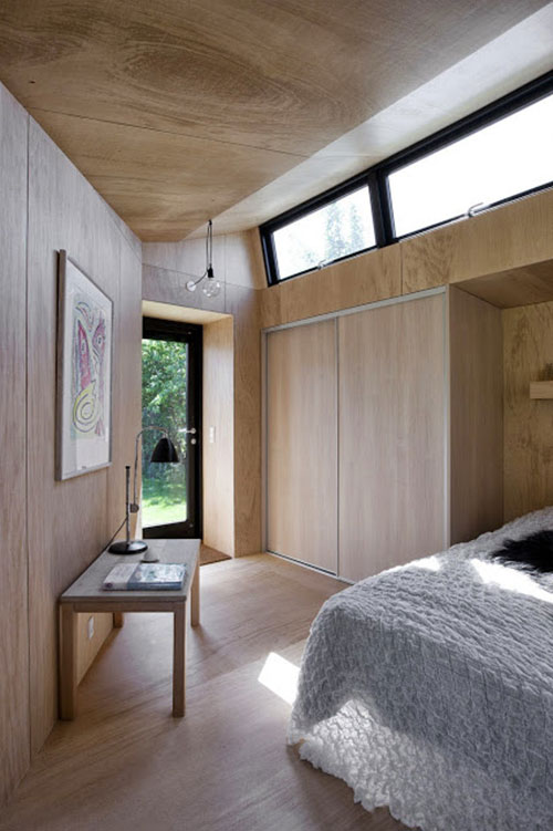 Deense slaapkamer in een bijgebouw Deense slaapkamer in een bijgebouw