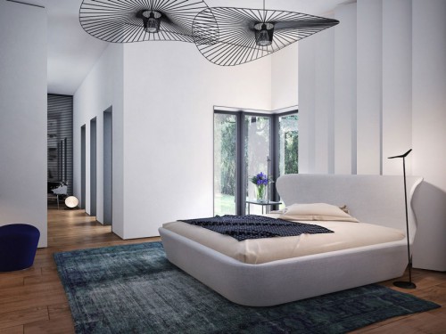 Design slaapkamer met designmeubelen Design slaapkamer met designmeubelen
