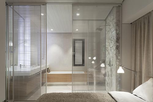Design slaapkamer van loft appartement Design slaapkamer van loft appartement