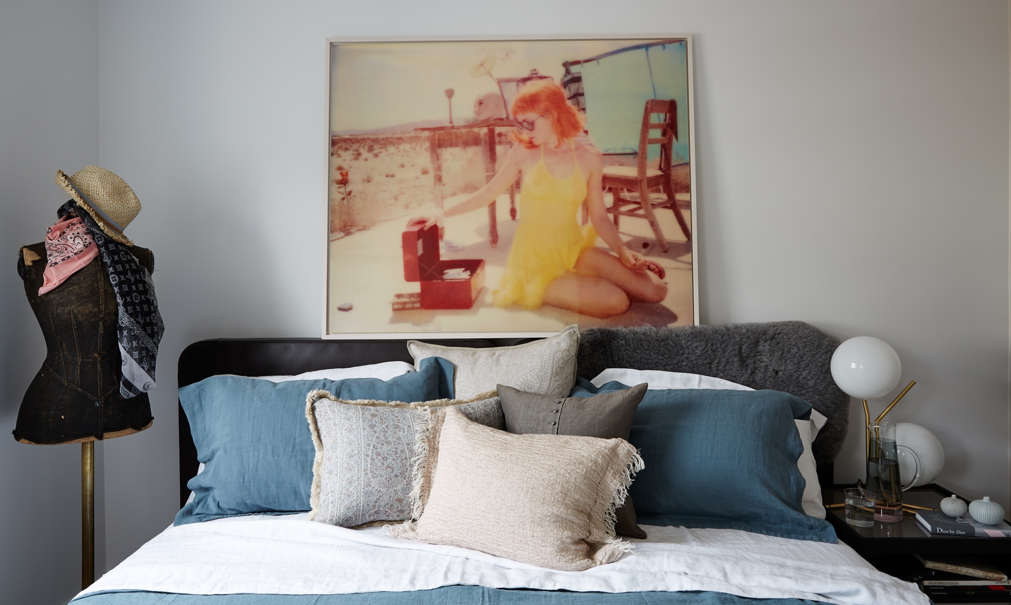 Deze elegante slaapkamer is ingericht als een Parisienne boutique hotel Deze elegante slaapkamer is ingericht als een Parisienne boutique hotel