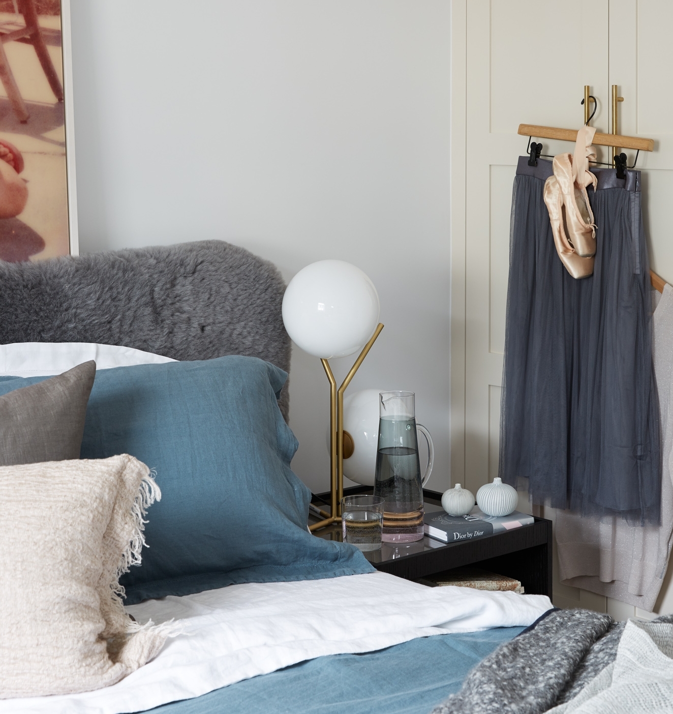 Deze elegante slaapkamer is ingericht als een Parisienne boutique hotel Deze elegante slaapkamer is ingericht als een Parisienne boutique hotel