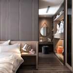 Deze luxe slaapkamer lijkt op de kamer van een luxe hotel!