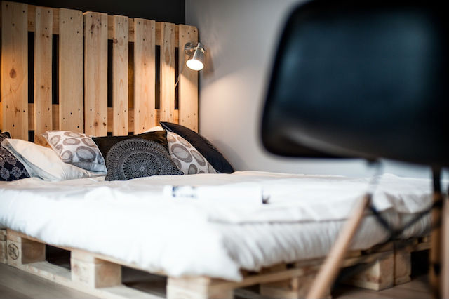 Deze slaapkamer is erg leuk en creatief ingericht! Deze slaapkamer is erg leuk en creatief ingericht!