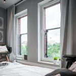 Deze slaapkamer is erg leuk en creatief ingericht!