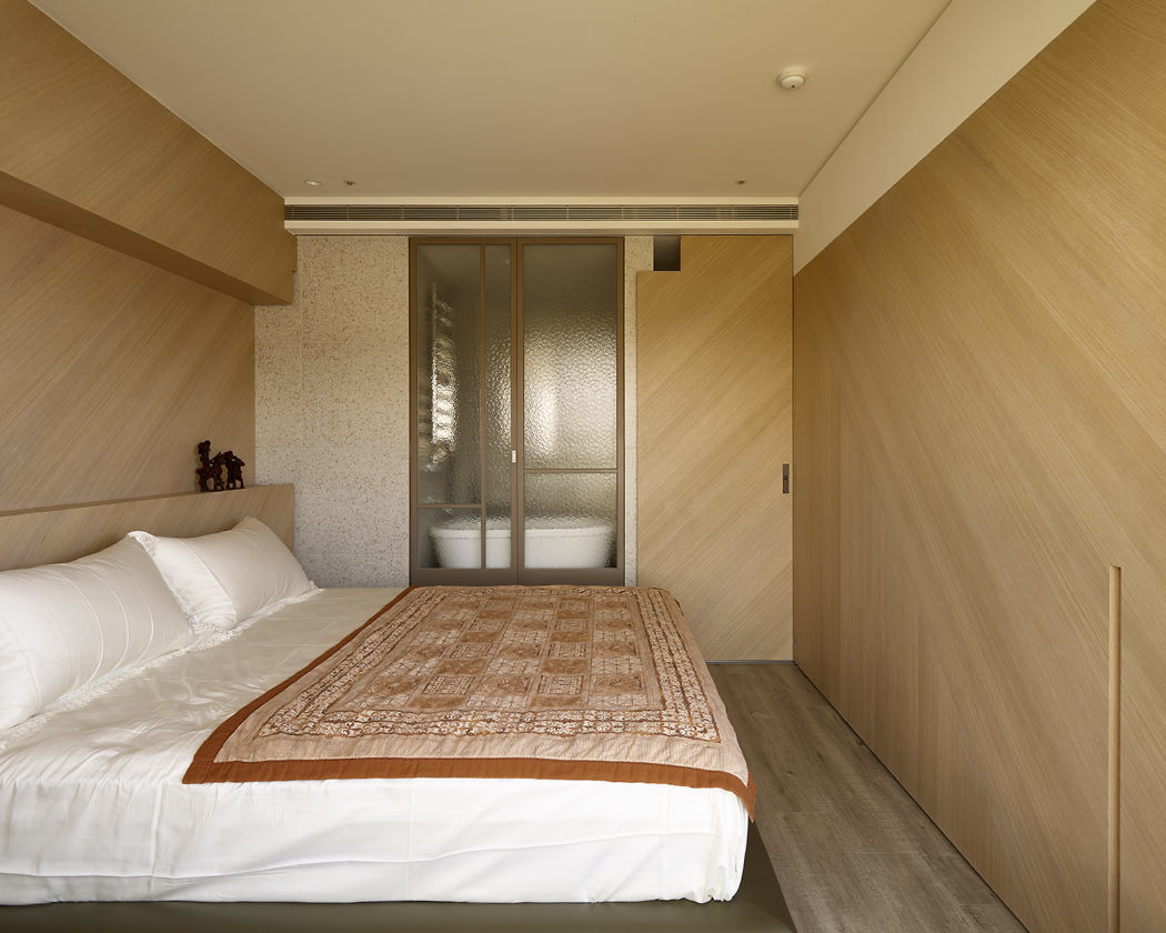 Deze slaapkamer kan getransformeerd worden tot een open slaapkamer!