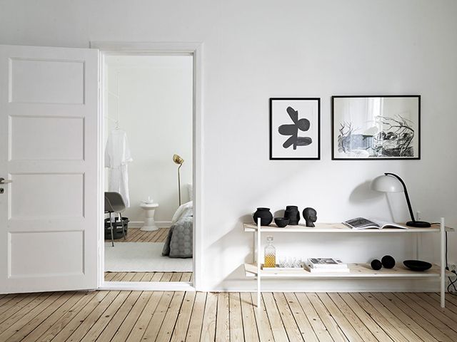 Deze stijlvolle slaapkamer is ingericht met een hele prettige frisse sfeer Deze stijlvolle slaapkamer is ingericht met een hele prettige frisse sfeer