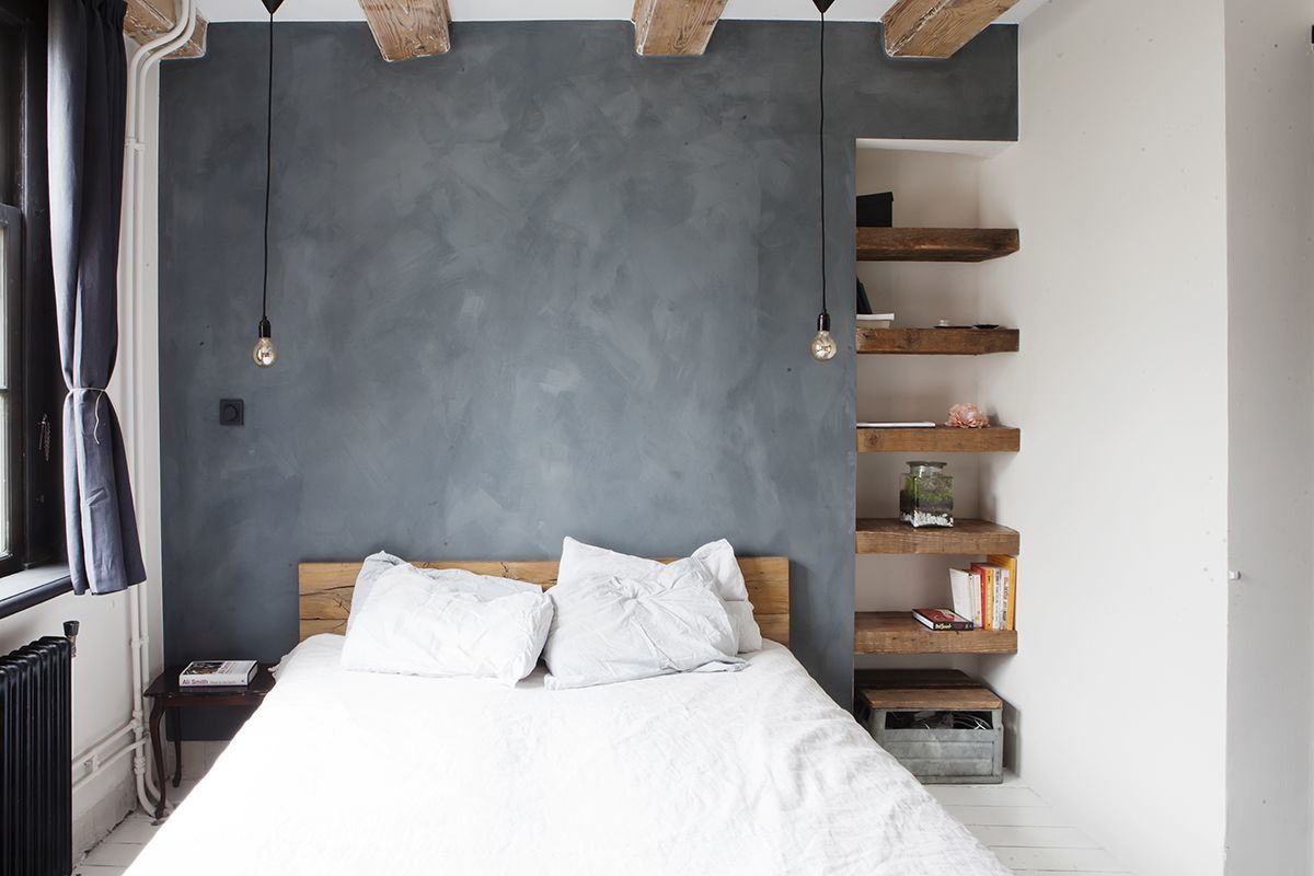 Eclectische slaapkamer uit Amsterdam Eclectische slaapkamer uit Amsterdam
