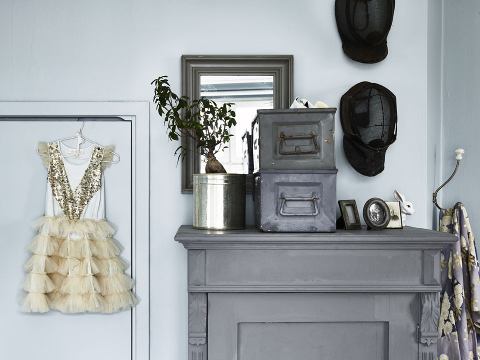 Eclectische slaapkamer van Zweedse interieurstylist Eclectische slaapkamer van Zweedse interieurstylist