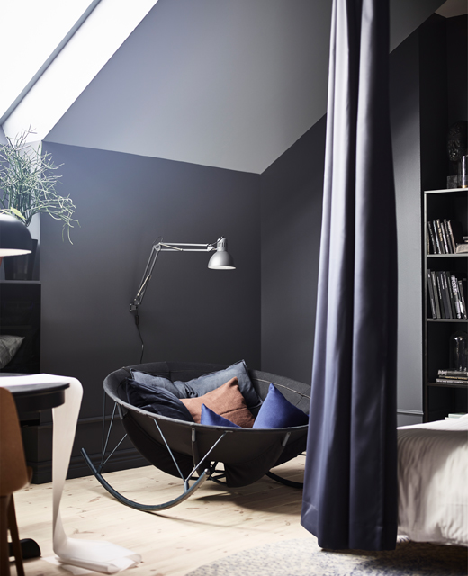 Een mooie en creatief ingerichte zolderslaapkamer Een mooie en creatief ingerichte zolderslaapkamer
