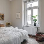 Eenvoudig warme slaapkamer