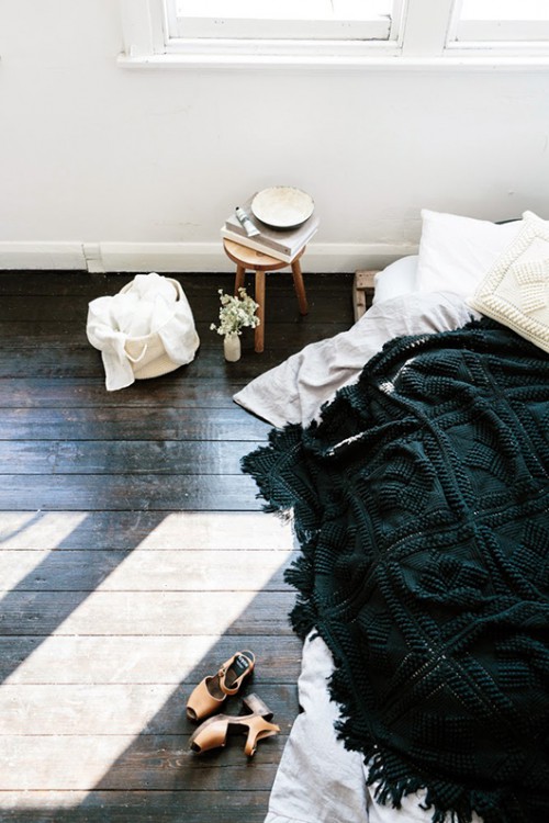 Eenvoudige slaapkamer styling Eenvoudige slaapkamer styling