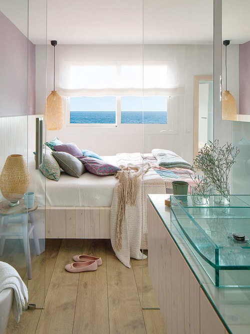 Frisse zomerse slaapkamer Frisse zomerse slaapkamer