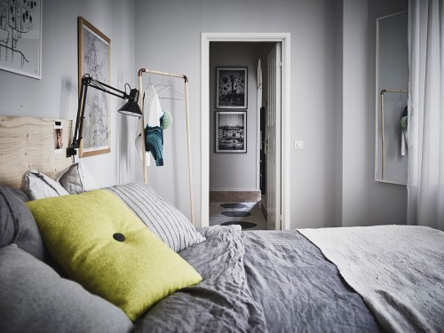 Gepimpte Scandinavische slaapkamer