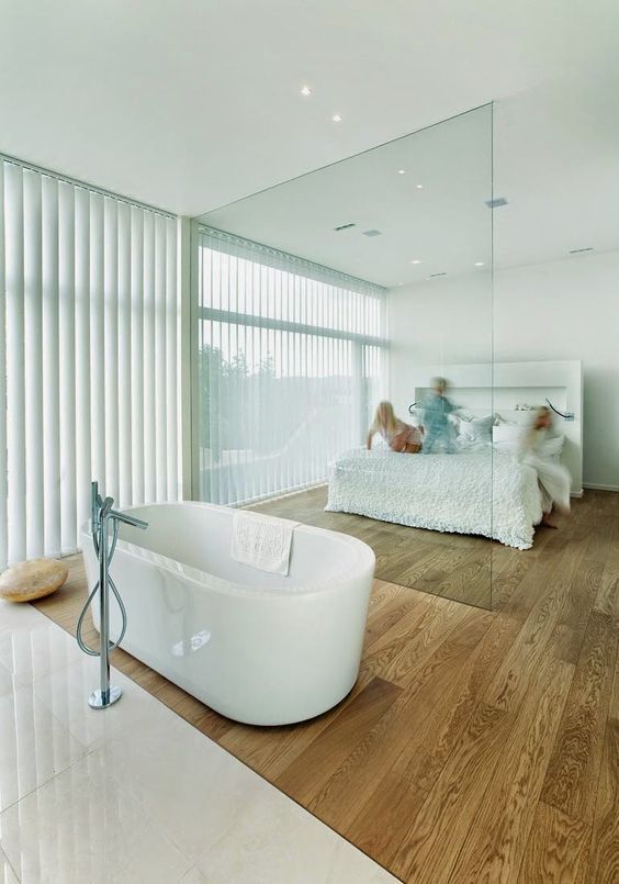 glazen scheidingswand slaapkamer badkamer glazen scheidingswand slaapkamer badkamer