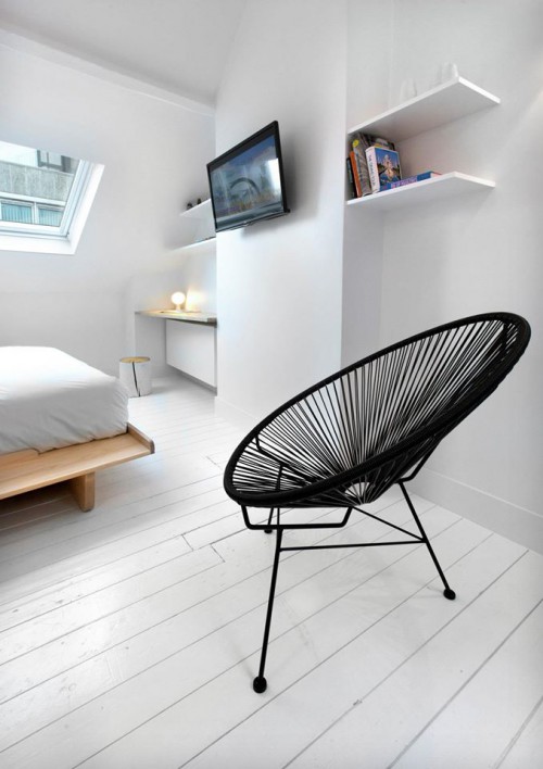 Nog een witte slaapkamer van Happy Guest House Nog een witte slaapkamer van Happy Guest House