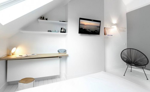 Nog een witte slaapkamer van Happy Guest House Nog een witte slaapkamer van Happy Guest House