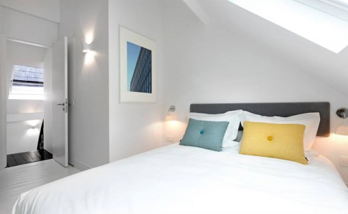 Nog een witte slaapkamer van Happy Guest House Nog een witte slaapkamer van Happy Guest House