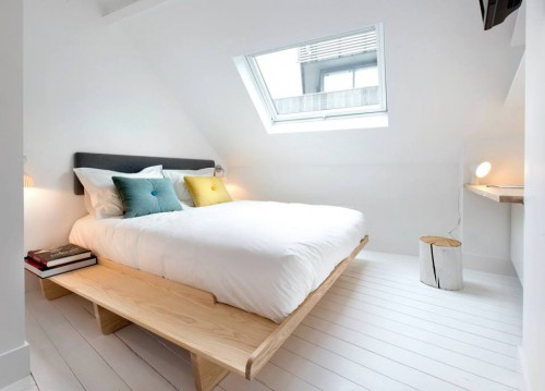 Nog een witte slaapkamer van Happy Guest House Nog een witte slaapkamer van Happy Guest House